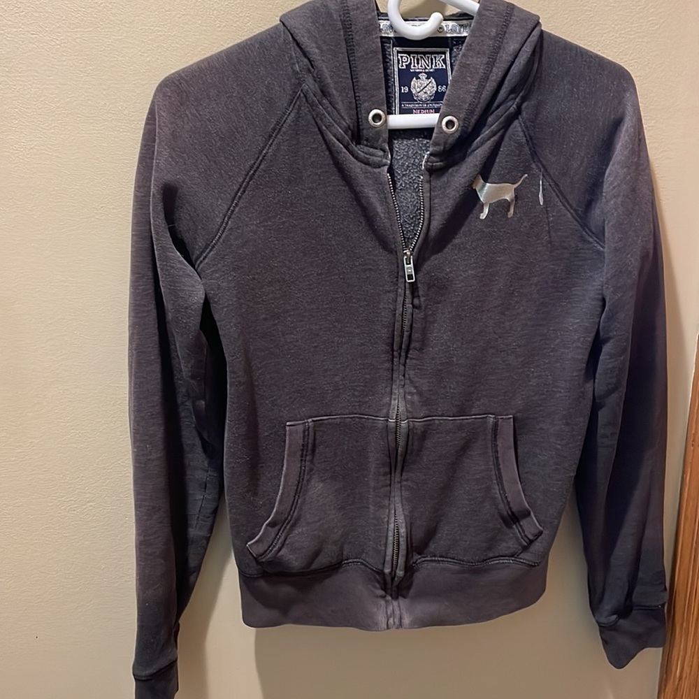 Pink Victoria Secret hoodie - Picture 2 of 5